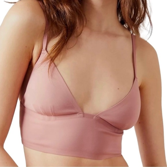 Free People Sage Longline Bralette / Oh Bloom - Picture 1 of 6